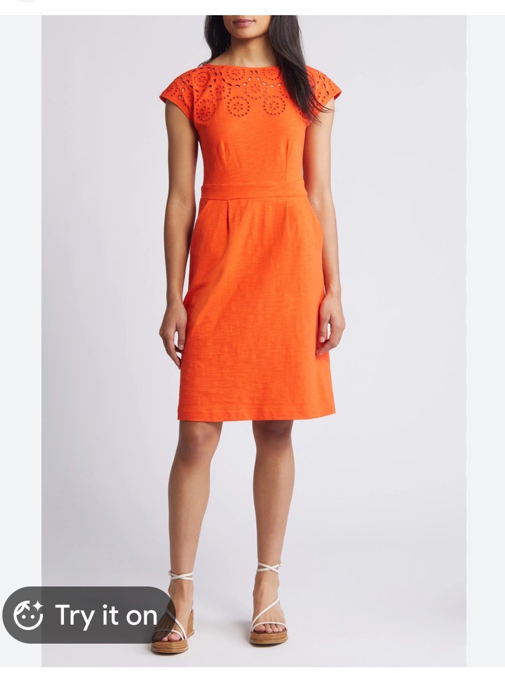 Boden Florrie Broderie Dress